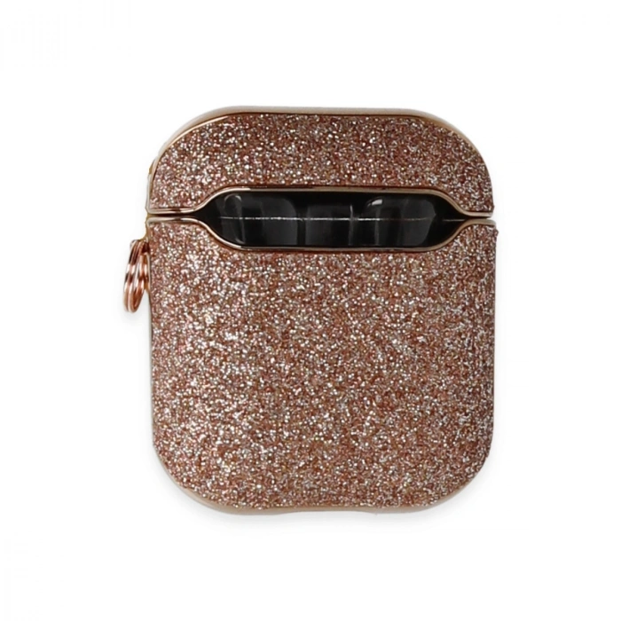 Apple Airpods 2 (2.nesil) Spell Simli Kılıf - Rose Gold