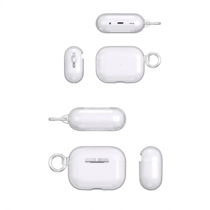 Apple Airpods Pro 2 (2.nesil) Shell Kılıf - Pembe