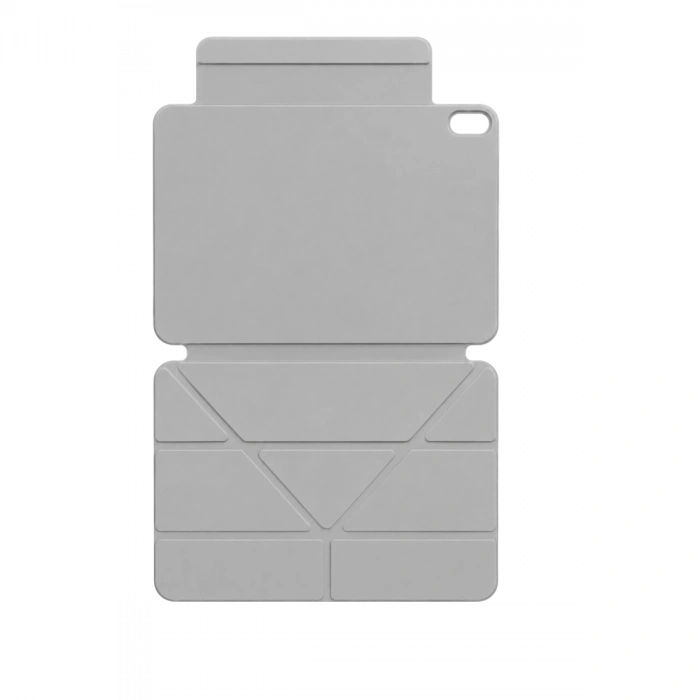 Apple İpad 2025 10.9 10.nesil (a16) Edz Manyetik Standlı Tablet Kılıfı - Gri
