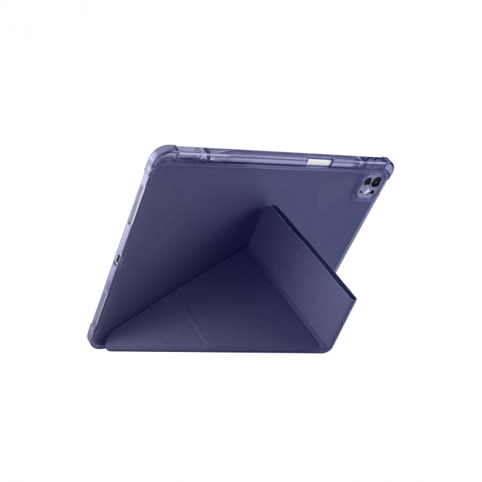 Apple İpad Air 13 (2024) Kılıf Kalemlikli Mars Tablet Kılıfı - Siyah