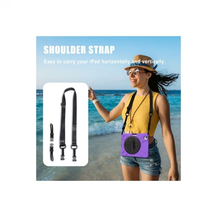 Apple İpad Pro 11 (2020) Kılıf Amazing Tablet Kapak - Mor