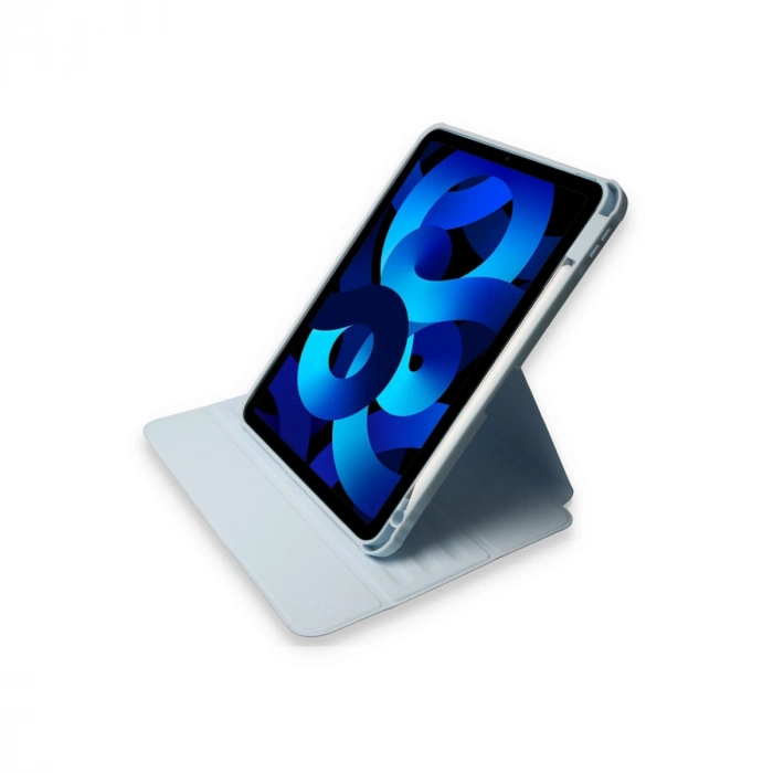 Apple İpad Pro 11 (2021) Kılıf Ling 360 Kalemlikli Tablet Kılıf - Mavi