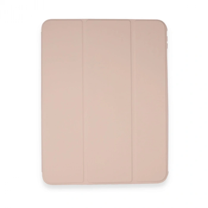 Apple İpad Pro 11 (2021) Kılıf Ling 360 Kalemlikli Tablet Kılıf - Rose Gold