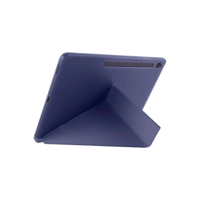 Apple İpad Pro 11 (2024) Kılıf Kalemlikli Hugo Tablet Kılıfı - Lacivert