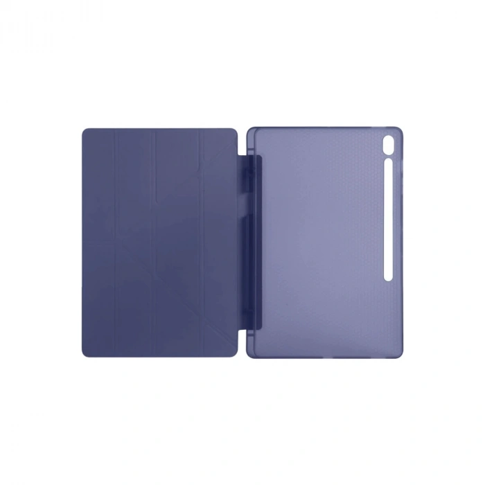 Apple İpad Pro 11 (2024) Kılıf Kalemlikli Hugo Tablet Kılıfı - Lacivert