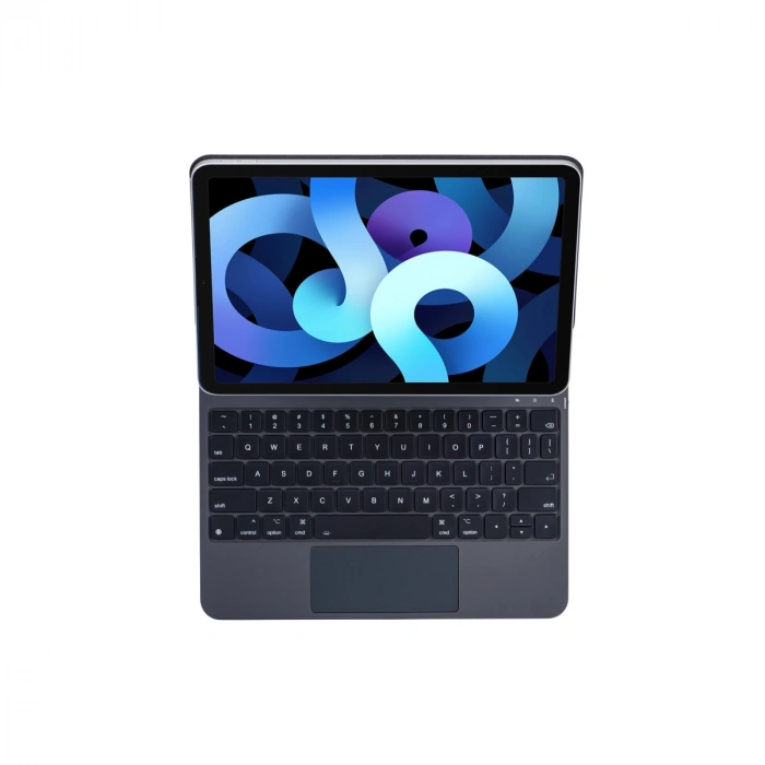 Apple İpad Pro 11 (2024) Kılıf X7p Magic Manyetik Klavyeli Tablet Kılıfı - Siyah