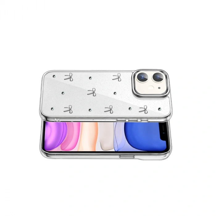 Apple İphone 11 Fiyonk Desenli Kapak - Desen 5