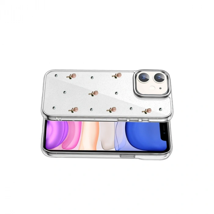 Apple İphone 11 Fiyonk Desenli Kapak - Desen 6