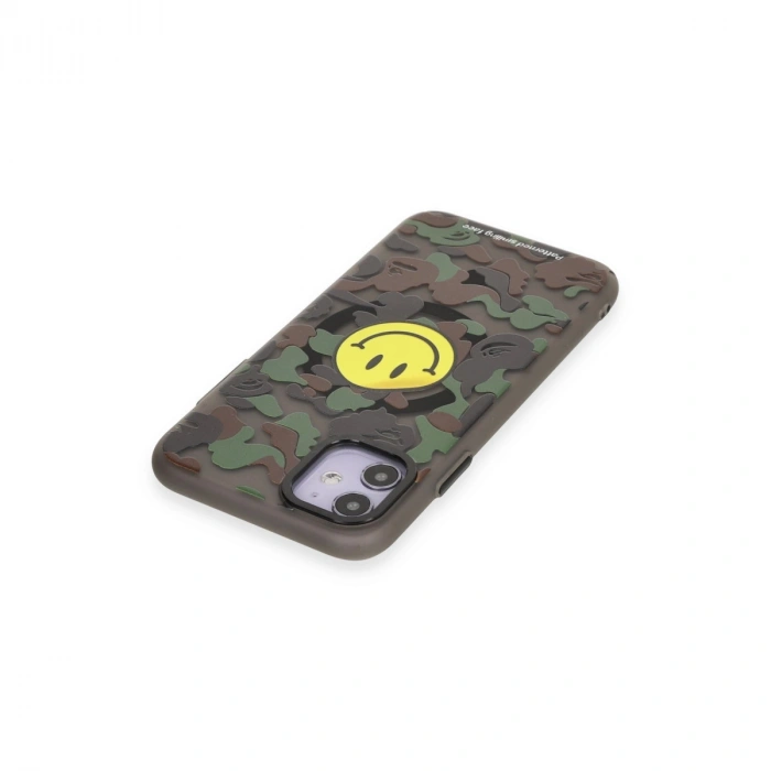 Apple İphone 11 Kılıf Apollo Magneticsafe Desenli Kapak - Apollo Siyah - 4