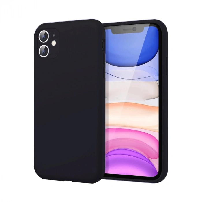 Apple İphone 11 Kılıf First Silikon - Siyah