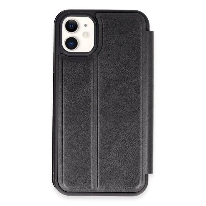 Apple İphone 11 Kılıf Flip Cover - Siyah