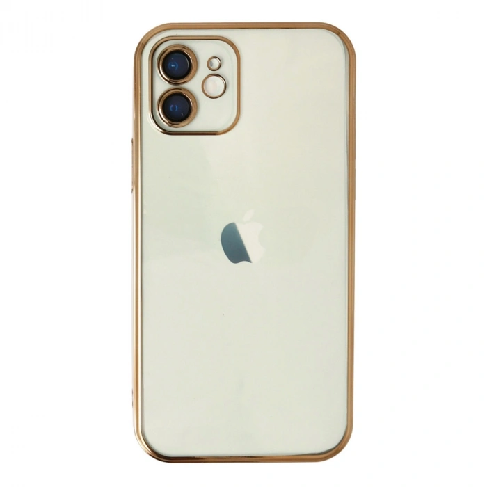 Apple İphone 11 Kılıf Razer Lensli Silikon - Gold