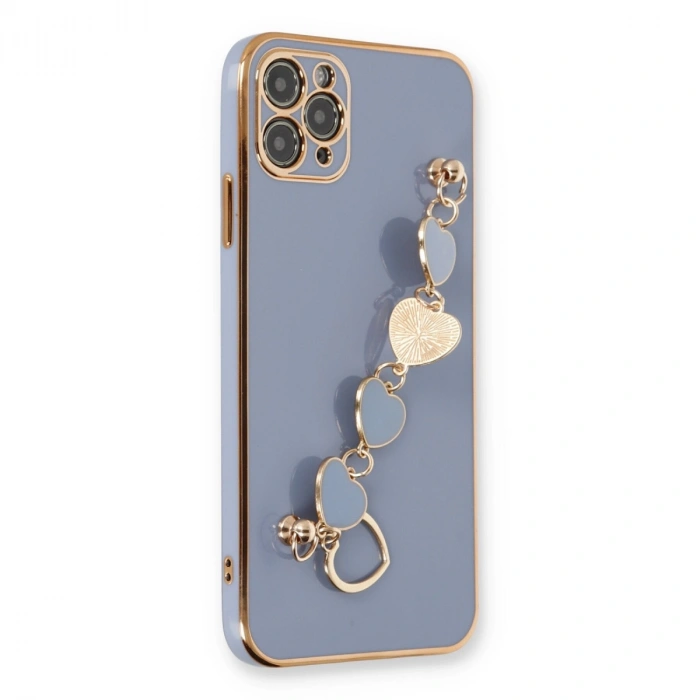 Apple İphone 11 Pro Kılıf Esila Silikon - Gri