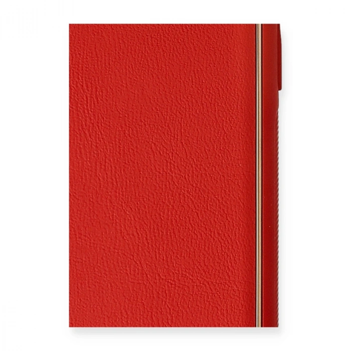 Apple İphone 11 Pro Max Kılıf Coco Deri Silikon Kapak - Kırmızı