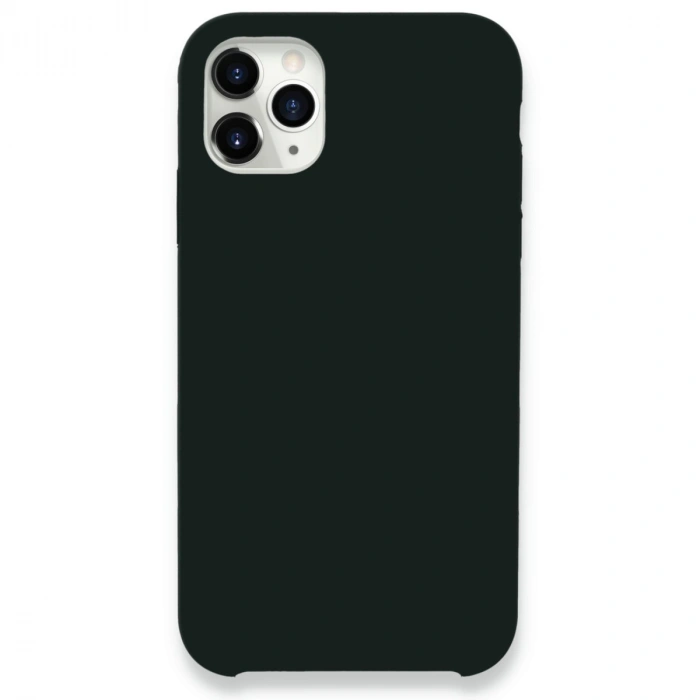 Apple İphone 11 Pro Max Kılıf Lansman Legant Silikon - Koyu Yeşil