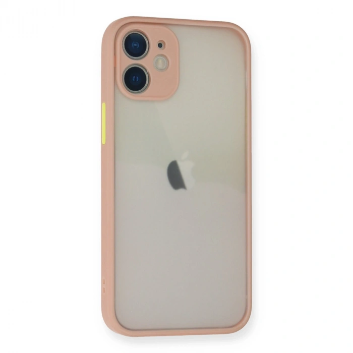 Apple İphone 11 Pro Max Kılıf Montreal Silikon Kapak - Pembe
