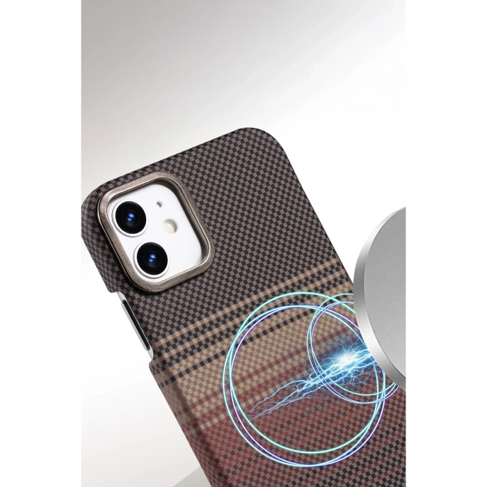 Apple İphone 11 Vega Magsafe Kapak - Kırmızı