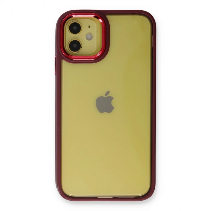 Apple İphone 12 Kılıf Dora Kapak - Kırmızı