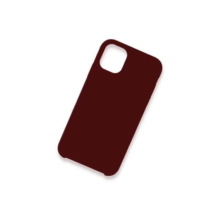 Apple İphone 12 Kılıf Lansman Legant Silikon - Bordo