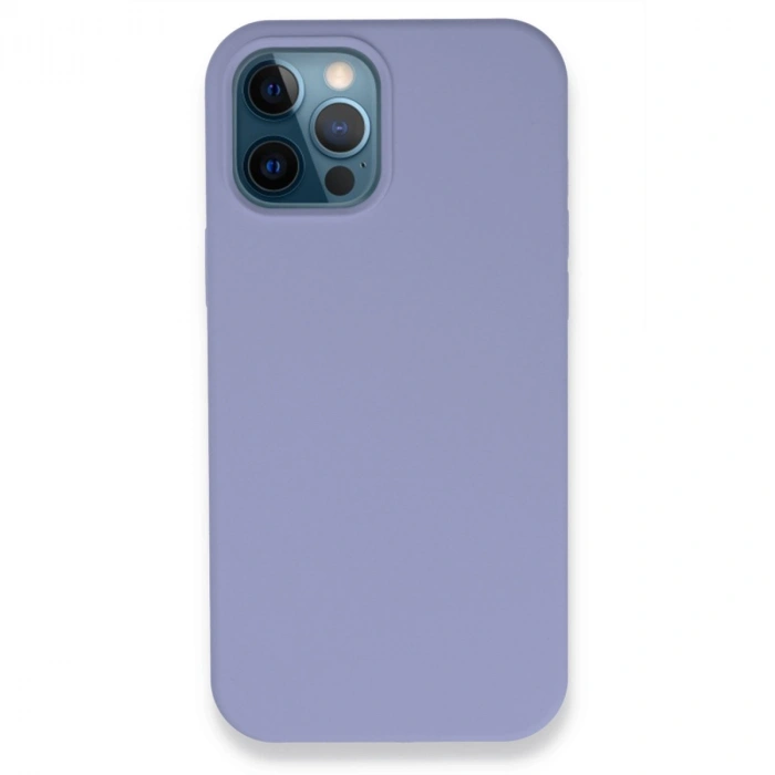 Apple İphone 12 Pro Kılıf Lansman Legant Silikon - Lila
