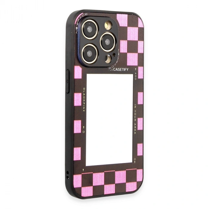 Apple İphone 12 Pro Kılıf Mirror Desenli Kapak - Mirror - 8