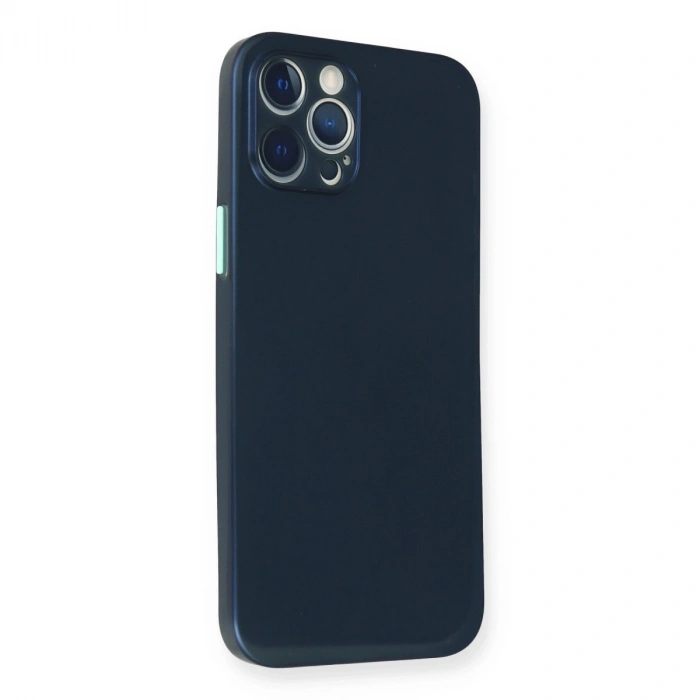 Apple İphone 12 Pro Kılıf Pp Ultra İnce Kapak - Mavi
