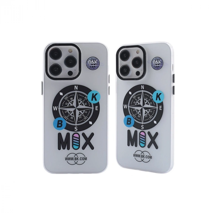 Apple İphone 12 Pro Max Kılıf Apollo Magneticsafe Desenli Kapak - Apollo Şeffaf - 3