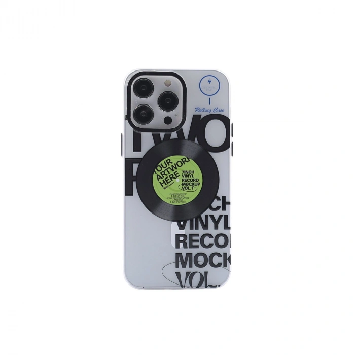 Apple İphone 12 Pro Max Kılıf Apollo Magneticsafe Desenli Kapak - Apollo Şeffaf - 5