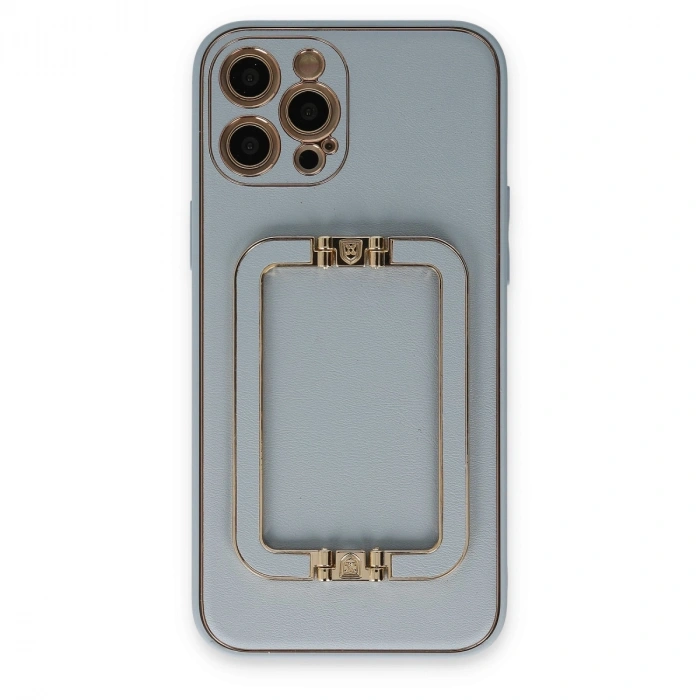 Apple İphone 12 Pro Max Kılıf Coco Elit Kapak - Turkuaz