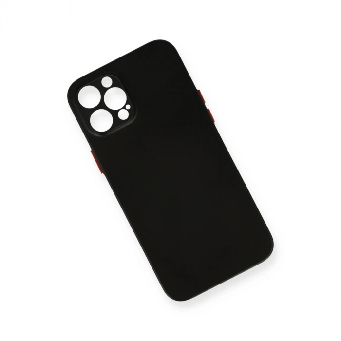 Apple İphone 12 Pro Max Kılıf Pp Ultra İnce Kapak - Siyah