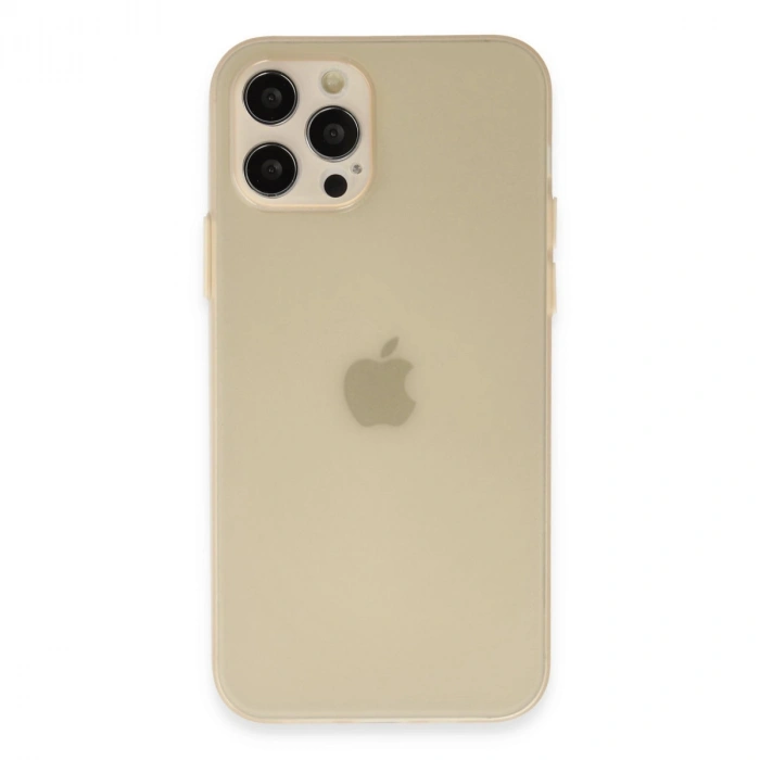 Apple İphone 12 Pro Max Kılıf Puma Silikon - Gold