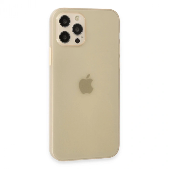 Apple İphone 12 Pro Max Kılıf Puma Silikon - Gold