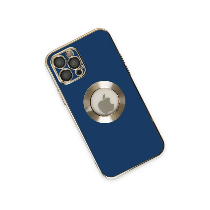 Apple İphone 12 Pro Max Kılıf Store Silikon - Mavi