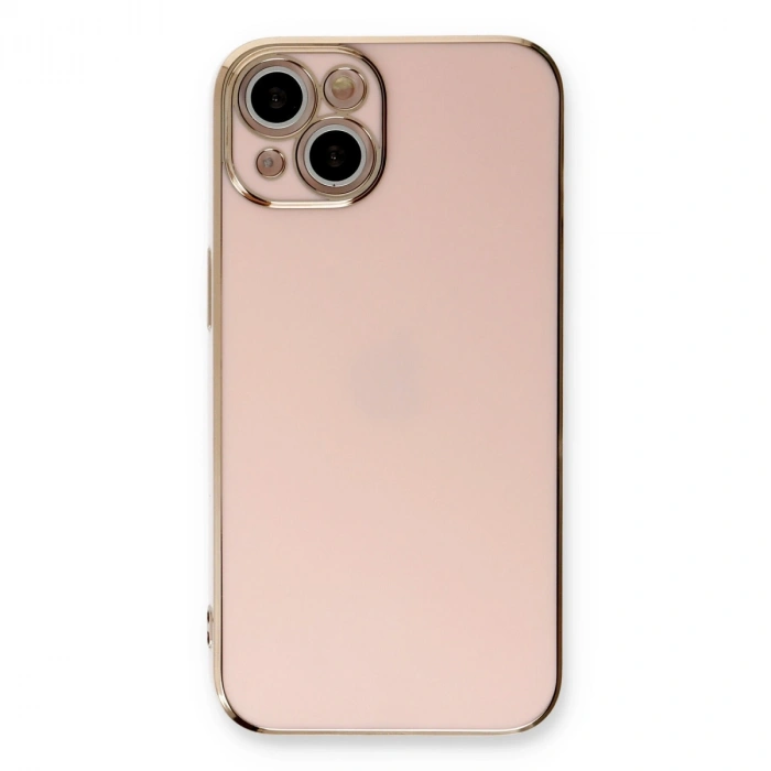 Apple İphone 13 Kılıf Volet Silikon - Pembe