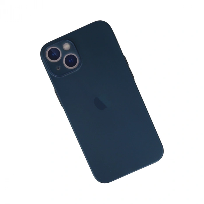 Apple İphone 13 Mini Kılıf Pp Ultra İnce Kapak - Mavi