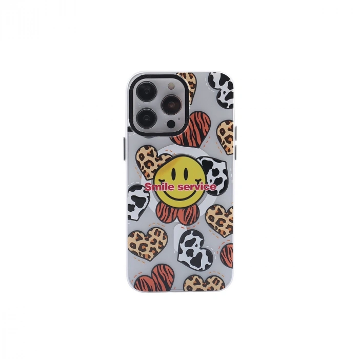 Apple İphone 13 Pro Kılıf Apollo Magneticsafe Desenli Kapak - Apollo Şeffaf - 2