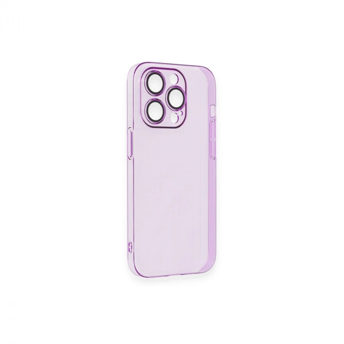 Apple İphone 13 Pro Kılıf Armada Lensli Kapak - Mor
