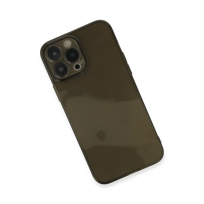 Apple İphone 13 Pro Kılıf Fly Lens Silikon - Siyah