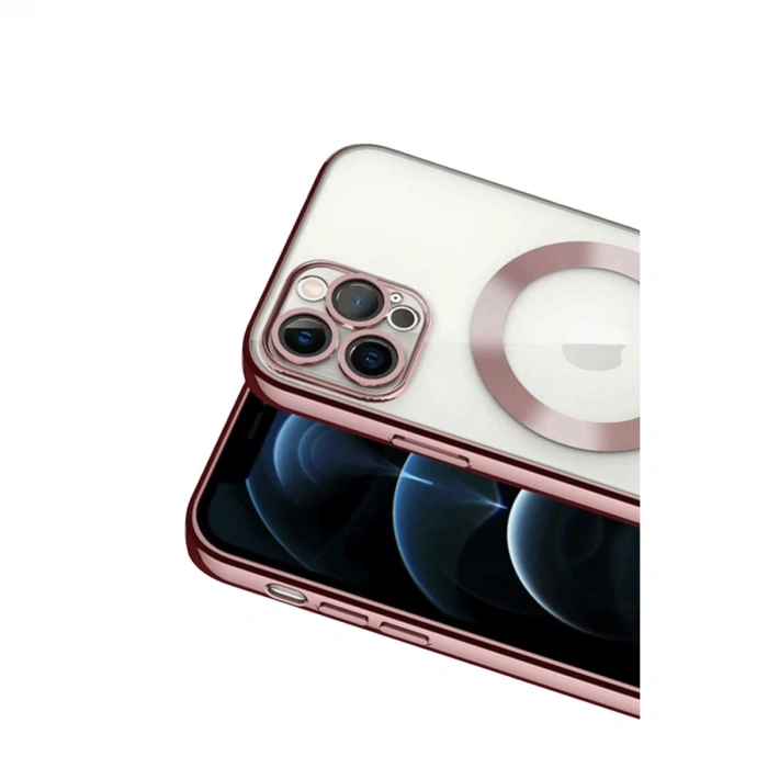 Apple İphone 13 Pro Kılıf Kross Magneticsafe Kapak - Rose