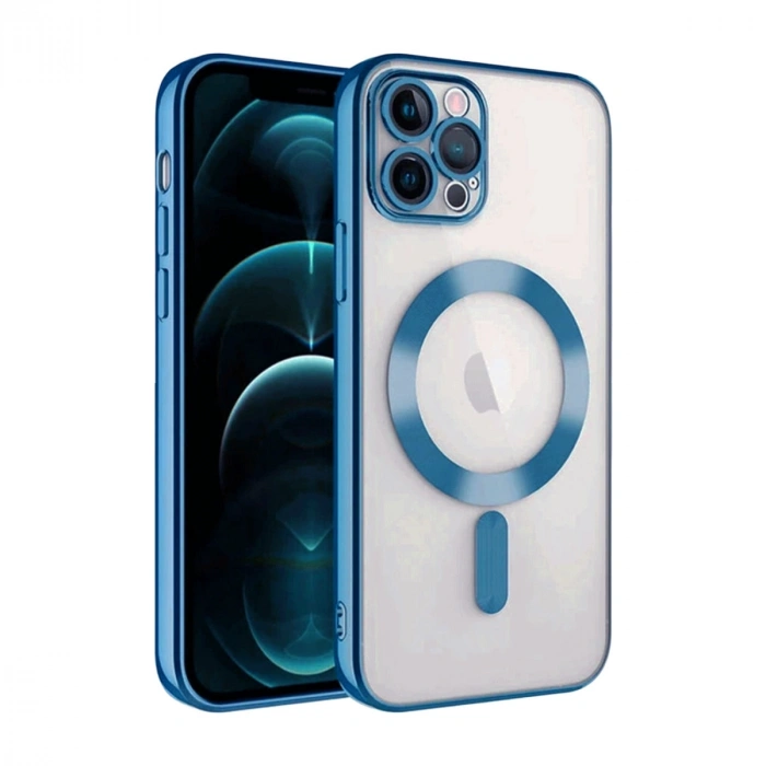Apple İphone 13 Pro Kılıf Kross Magneticsafe Kapak - Sierra Blue