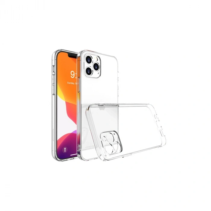 Apple İphone 13 Pro Kılıf Lüx Şeffaf Silikon