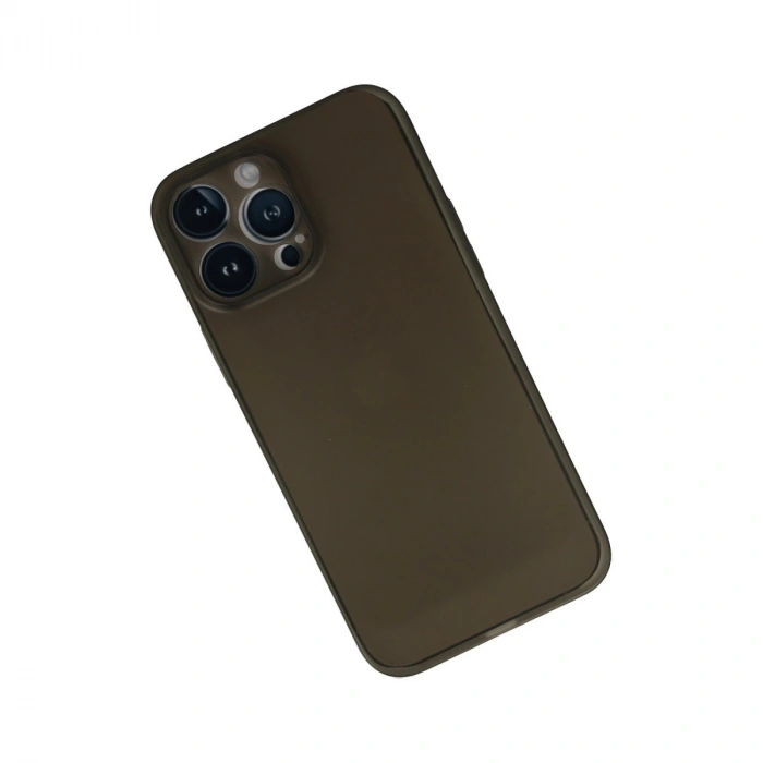 Apple İphone 13 Pro Kılıf Pp Ultra İnce Kapak - Gri