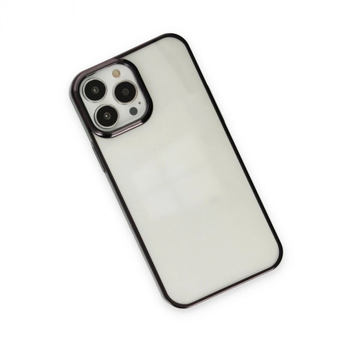 Apple İphone 13 Pro Max Kılıf Element Silikon - Siyah