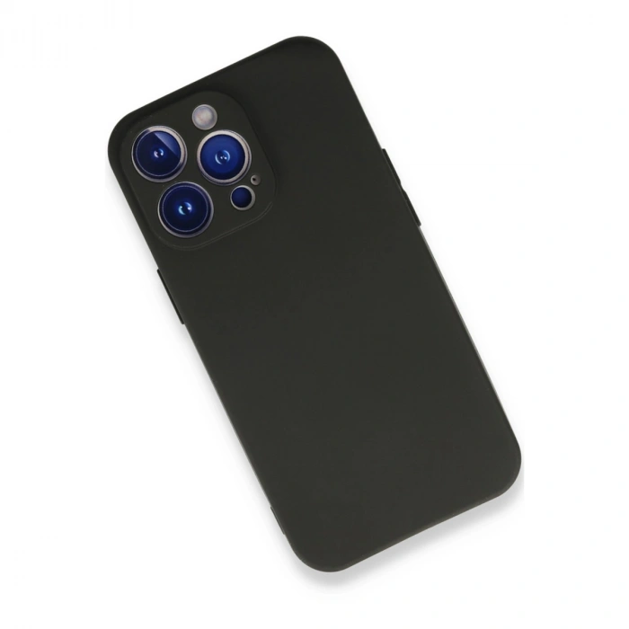 Apple İphone 13 Pro Max Kılıf First Silikon - Siyah
