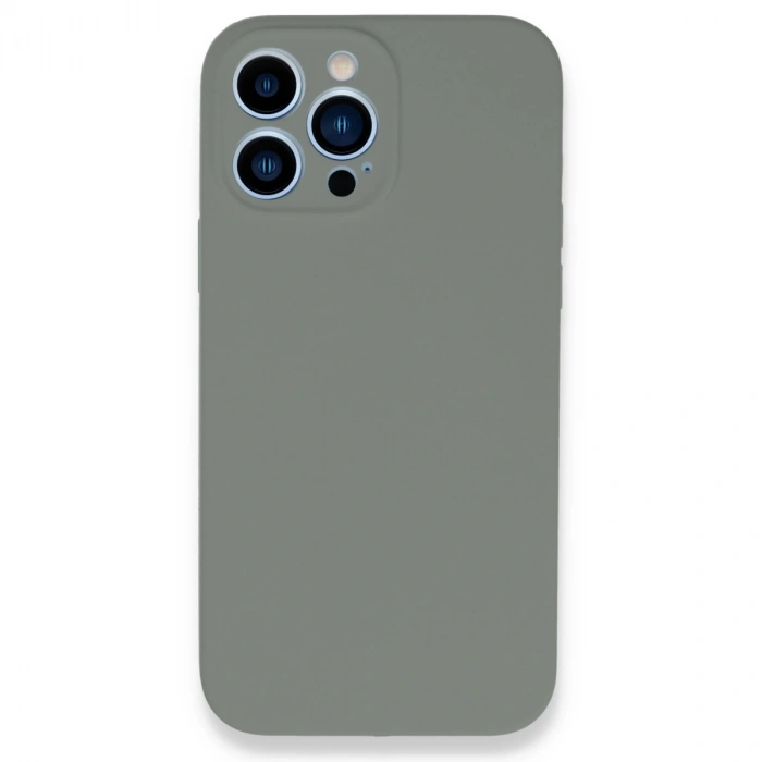 Apple İphone 13 Pro Max Kılıf Lansman Legant Silikon - Gri