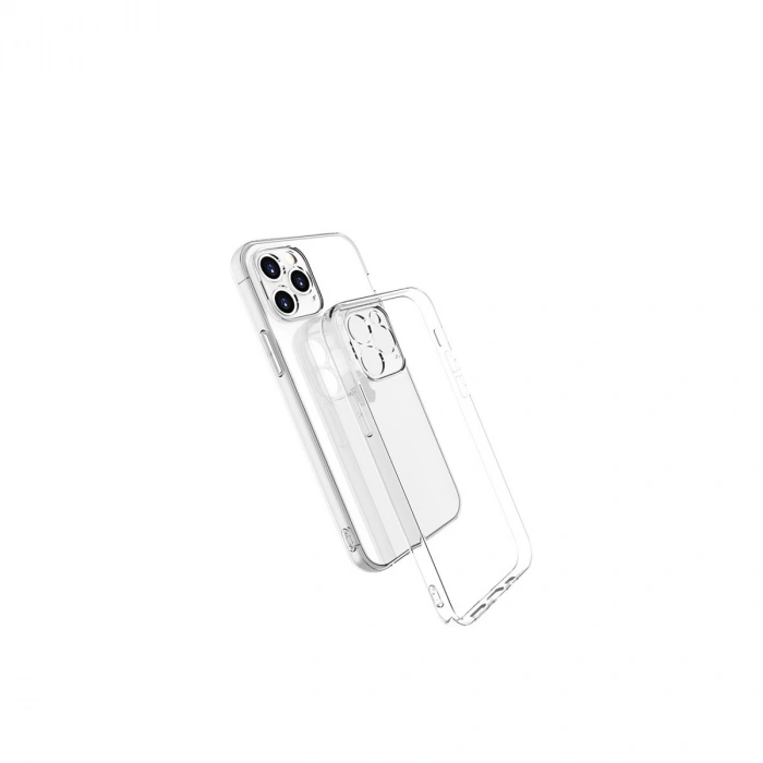 Apple İphone 13 Pro Max Kılıf Lüx Şeffaf Silikon