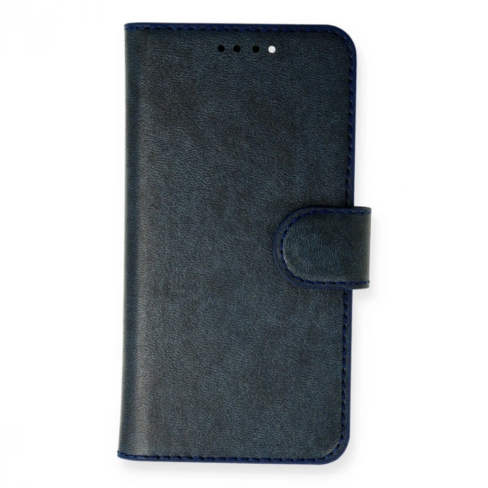 Apple İphone 13 Pro Max Kılıf Trend S Plus Kapaklı Kılıf - Lacivert