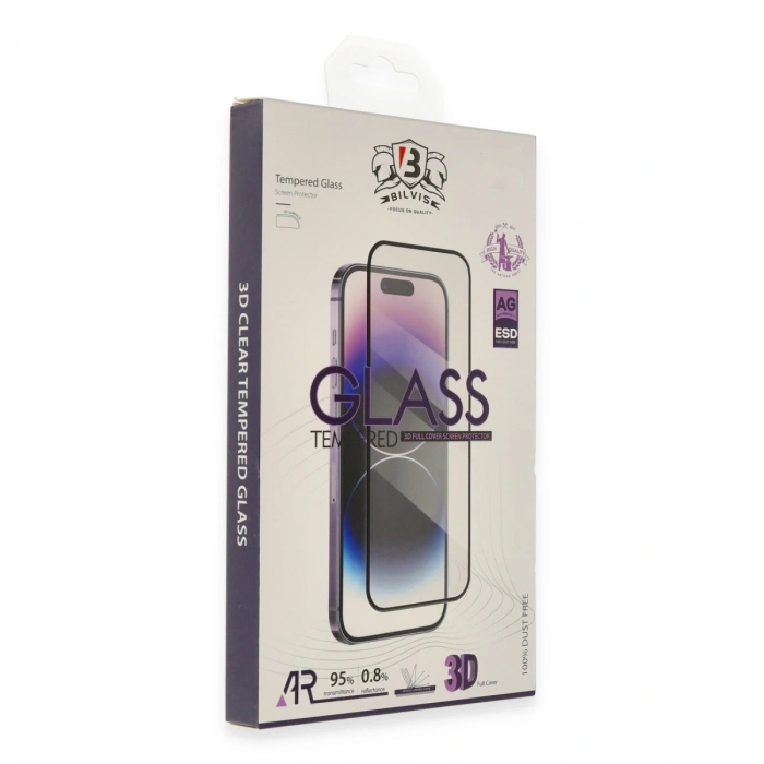 Apple İphone 14 Bilvis 3d Cam Ekran Koruyucu