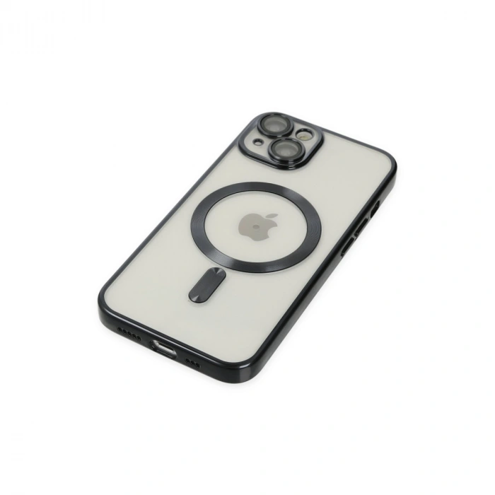 Apple İphone 14 Kılıf Kross Magneticsafe Kapak - Siyah