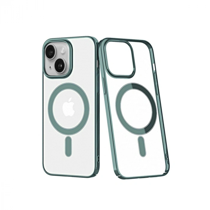 Apple İphone 14 Plus Kılıf Element Magneticsafe Sert Kapak - Köknar Yeşili